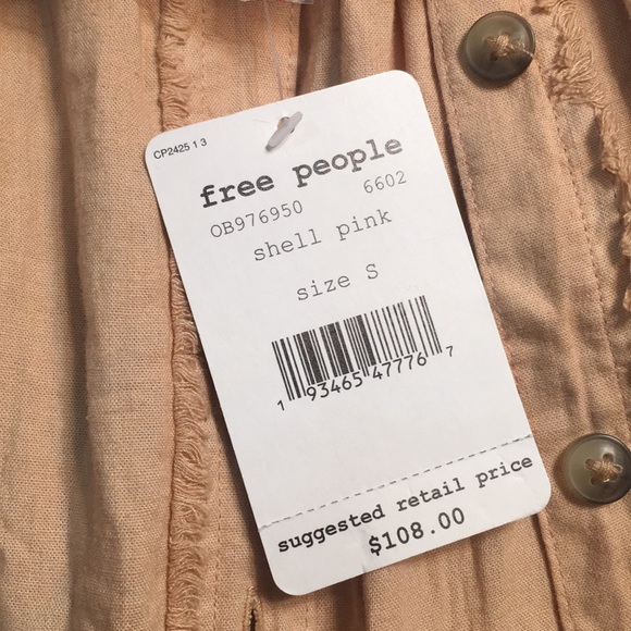 Free People Keep It Simple Buttondown Blouse - Picture 4 of 7